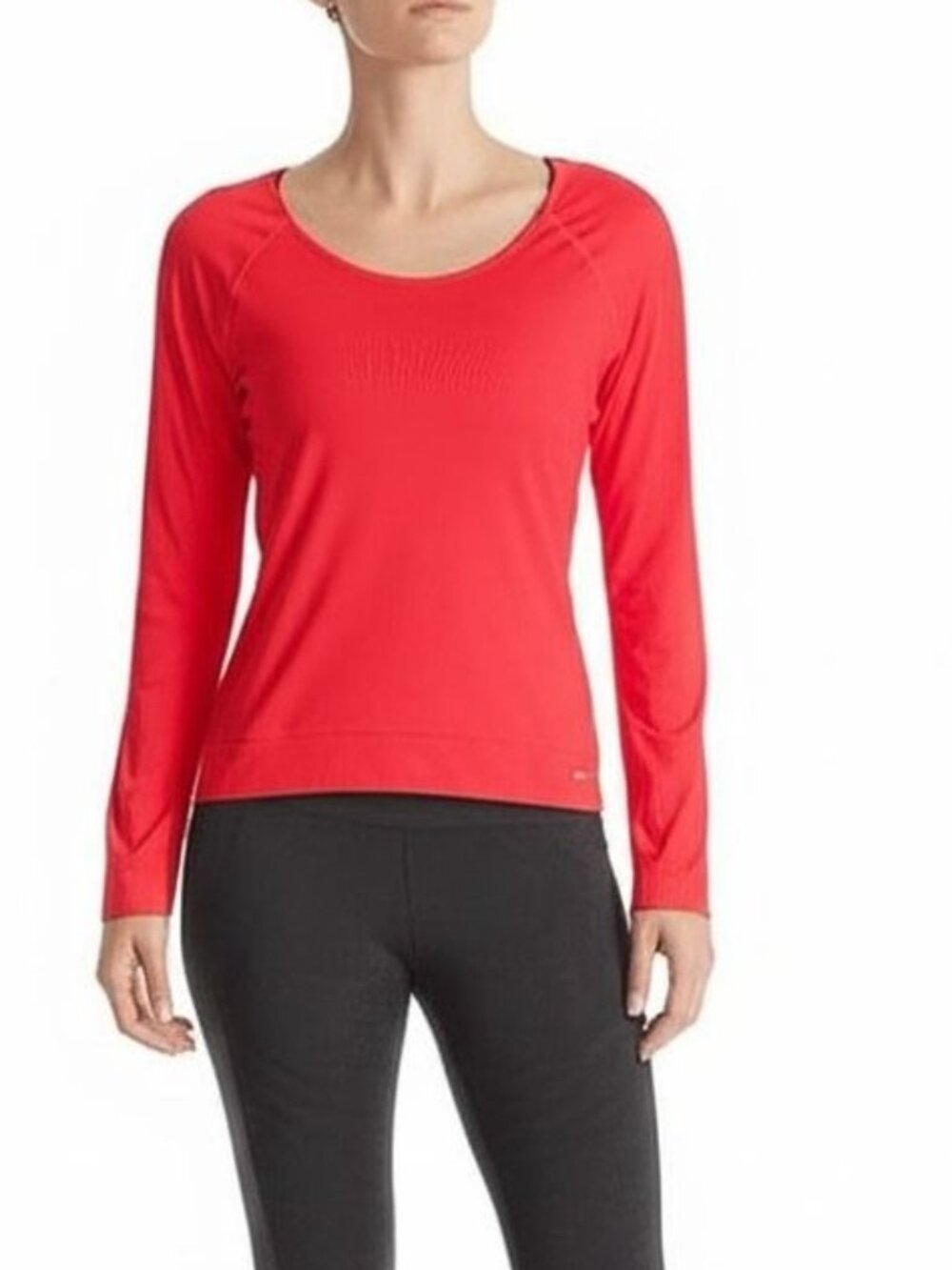 NWT Nike Dri-Fit Women's Red Long Sleeve Athletic Top - Size S 4-6